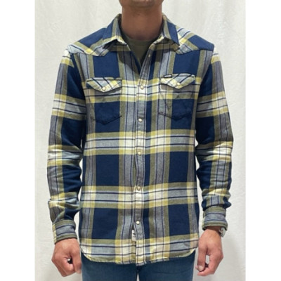 Chemise Ml H Wrangler Western Shirt W5B4MT