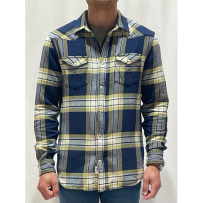 Chemise Ml H Wrangler Western Shirt W5B4MT